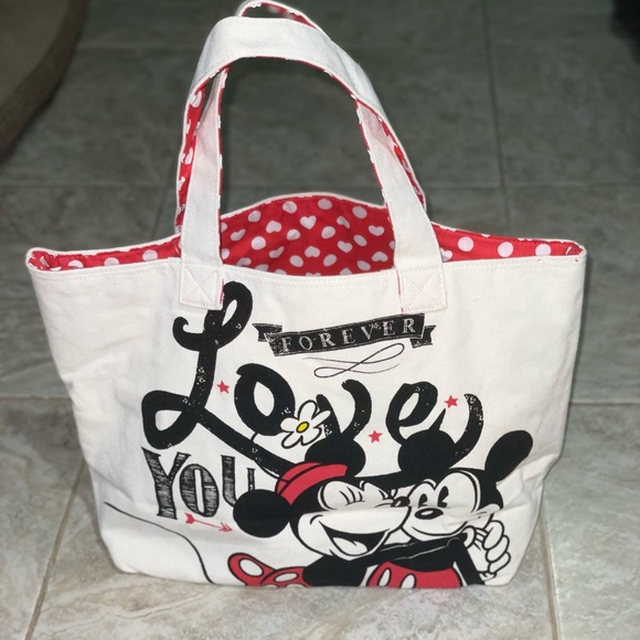 Disney Mickey and Minnie Mouse Tote Bag - Picture 6 of 11